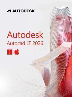 AutoCAD LT 2026 Windows/Mac – Licença Digital Oficial Autodesk (1 Ano)