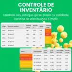 Prévia 4 do produto: Planilha de Controle de Estoque – Modelo Editável